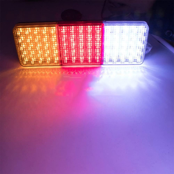 LED Задній ліхтар квадратний 75LED 10-30V 265 x92 мм 2 шт (BL-64975)