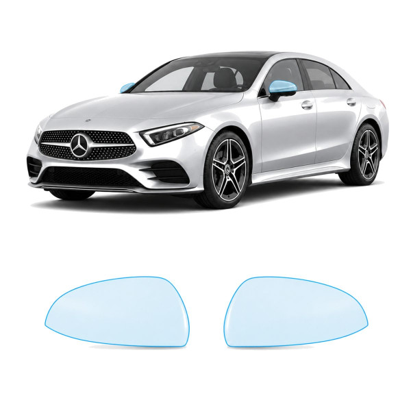 Антигравийная защитная бронепленка по лекалам для Mercedes-Benz CLS C257 2018-2021 - зеркала