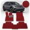 Коврики в салон EVA для Volkswagen ID.4 2020- (Металлический подпятник) Красные 3 шт