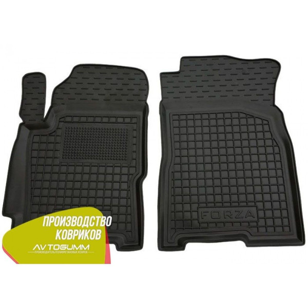 Передние коврики в автомобиль ЗАЗ Forza 2011- (Avto-Gumm)