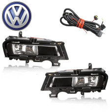 LED Протитуманні фари для Volkswagen Golf VII 2013-2019 H11 12V 55W з проводкою Комплект (VW-763)