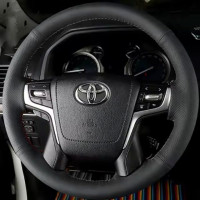 Чохол Обплетення Керма для Toyota Land Cruiser Prado 2017-2020 Шкіра (Модельна Викрійка)