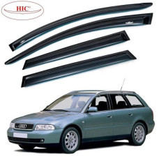 Дефлекторы окон ветровики HIC для Audi A6 (C5) Avant / Allroad 1997-2004 Оригинал (AU06)