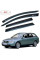 Дефлекторы окон ветровики HIC для Audi A6 (C5) Avant / Allroad 1997-2004 Оригинал (AU06)