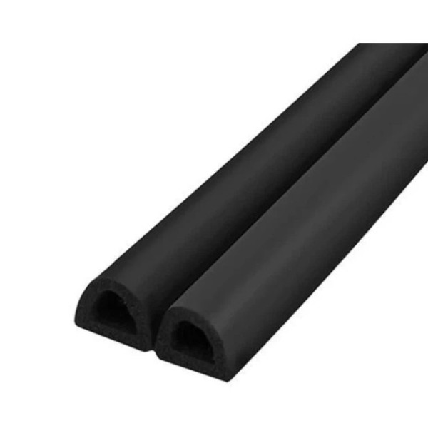 Ущільнювач універсальний для бокового скла B-Type EPDM 10 x 5 мм (Бухта 5 метрів)