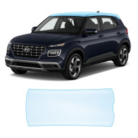 Антигравийная защитная бронепленка по лекалам для Hyundai Venue I 2019- зона крыши