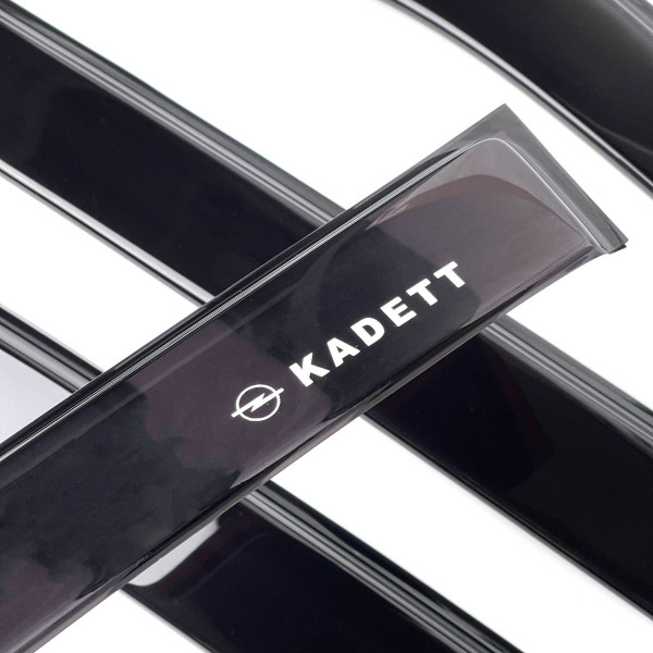 Дефлекторы окон ветровики Opel Kadett E Седан 1984-1993 Voron Glass