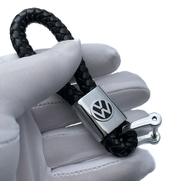 Стильный кожаный Брелок с логотипом Volkswagen