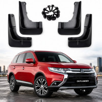 Брызговики для Mitsubishi Outlander 2016-2021 (с расширителями арок) комплект 4 шт (BMTOT1521)