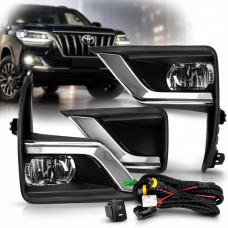 LED Протитуманні фари для Toyota Prado FJ150 2017-12V 6W з проводкою Комплект (TY-946LED-3)