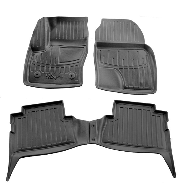 Комплект 3D килимків в салон Ford C-Max 2010-2019 