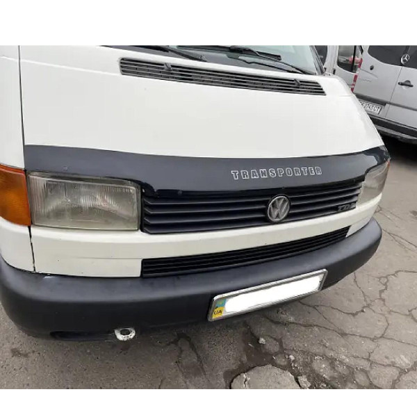 Дефлектор капота мухобойка Volkswagen T4 1990-1998 Евро Крепление (Vip Tuning)