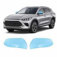 Антигравийная защитная бронепленка по лекалам для BYD Song Plus I 2020-2022 - зеркала