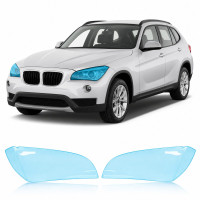 Антигравійна захисна бронеплівка за лекалами для BMW X1 E84 2009-2015 - оптика (фари та ПТФ)