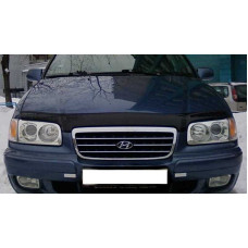 Дефлектор капота мухобойка для Hyundai Trajet 1999–2008