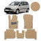 Килимки в салон EVA для Volkswagen Touran I / II 2003-2015 (Металевий підп'ятник) Бежеві 5 шт
