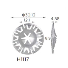 Шайба D=30.13MM Audi, Фольксваген, Форд (N90796501, N90796502, 20532) (H1117)