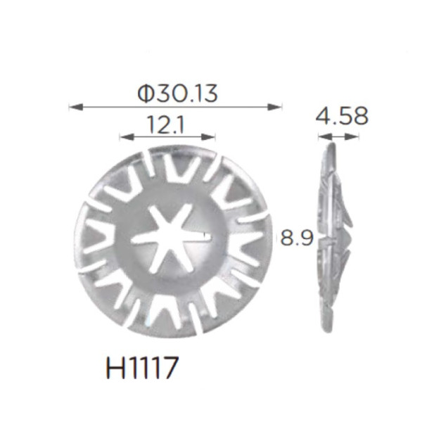 Шайба D=30.13MM Audi, Фольксваген, Форд (N90796501, N90796502, 20532) (H1117)