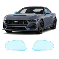Антигравийная защитная бронепленка по лекалам для Ford Mustang S650 2024- зеркала