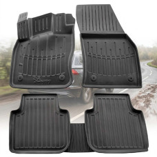 Комплект 3D ковриков в салон Volkswagen Tiguan II Allspace (2016-)