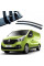 Дефлектори вікон вітровики HIC для Renault Trafic / Opel Vivaro 2014- на скотчі (REN34)