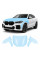 Антигравийная защитная бронепленка по лекалам для BMW X6 G06 facelift 2023- капот и передние крылья