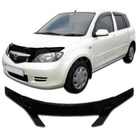 Дефлектор капота мухобойка Mazda 2 2007-2014