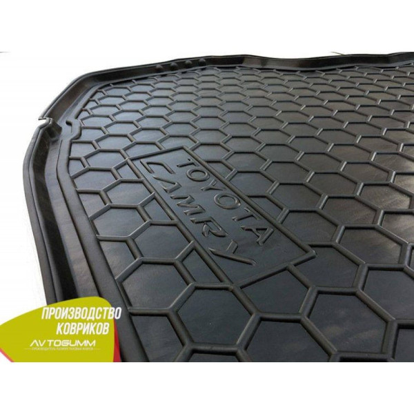 Килимок в багажник Toyota Camry 40 2006- (Європа 3.5 L / США 2.4 L) тойота камрі 40 гумовий автогум для