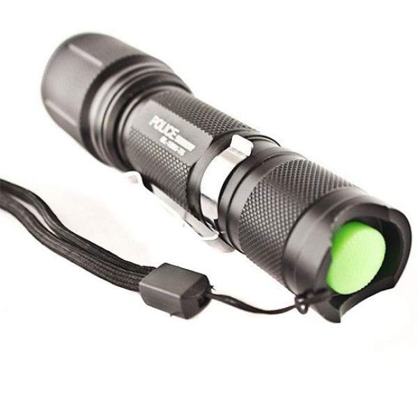 Фонарь ручной POLICE X-Balog BL-1860-T6 (220В и 12В) 500 метров (8800 mAh)