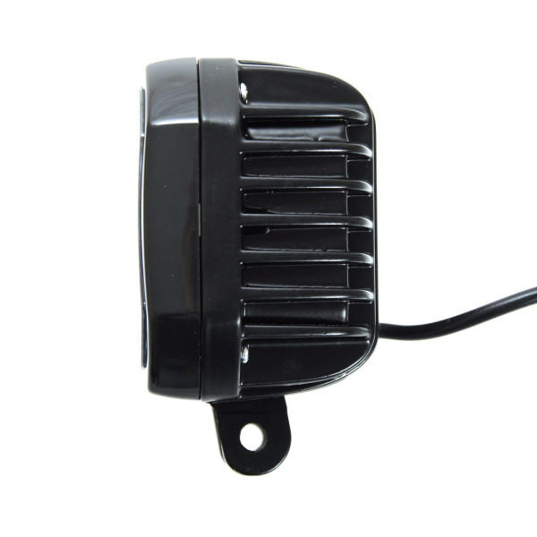 Світлодіодна додаткова LED фара 95х73х60 mm/30W/10Wх3/Лінза з ДХО 10-30V/1 шт