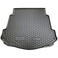 Автомобільний килимок в багажник Ford Mondeo 4 2007 - Hatchback (з докаткою) / Гумовий (Avto-Gumm)