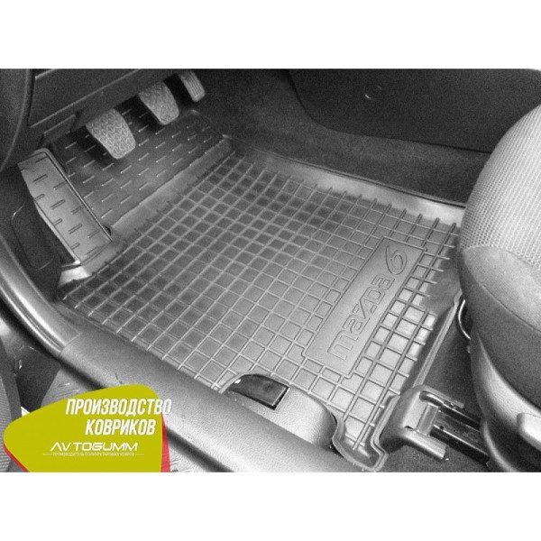 Автомобільні килимки в салон Mazda 6 2002-2007 (Avto-Gumm)