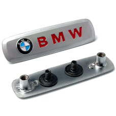 Емблема шильдик BMW для автомобільних килимків Алюміній 1 шт