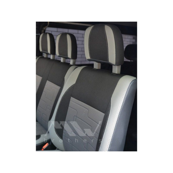 Авточехлы модельные MW Brothers для Volkswagen T 4 ( 1+2 ) c 1990 ( Серия Premium)