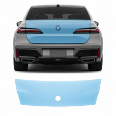 Антигравійна захисна бронеплівка за лекалами для BMW 7 Series G70 2022- зона кришки багажника