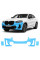 Антигравійна захисна бронеплівка за лекалами для BMW X4 G02 facelift 2021- передній бампер