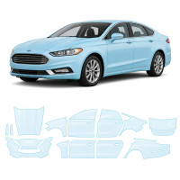 Антигравийная защитная бронепленка по лекалам для Ford Mondeo V 2014-2019 - полный кузов