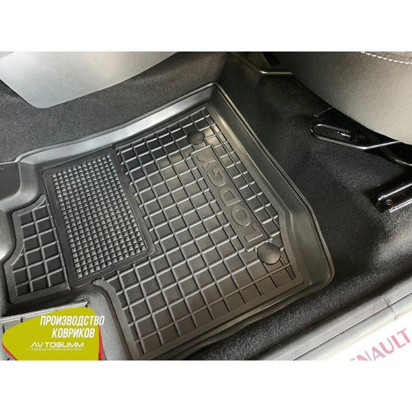 Автомобільні килимки в салон Renault Lodgy 2013- (Avto-Gumm)