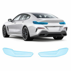 Антигравийная защитная бронепленка по лекалам для BMW 8 Series G15/G14/G16 facelift 2022- задние фонари стопы