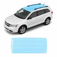 Антигравійна захисна бронеплівка за лекалами для Dodge Journey I 2009-2020 - зона даху