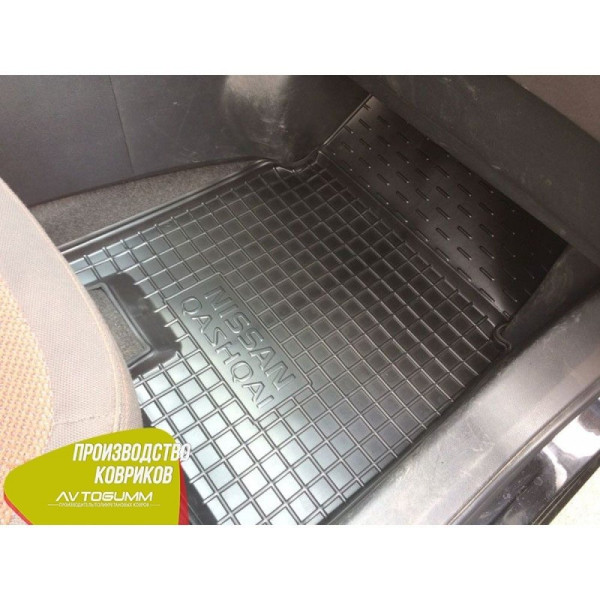 Автомобільні килимки в салон Nissan Qashqai 2007- (Avto-Gumm)