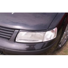 Реснички фар Fly для VW Passat B5 96-00 Черные 2 шт