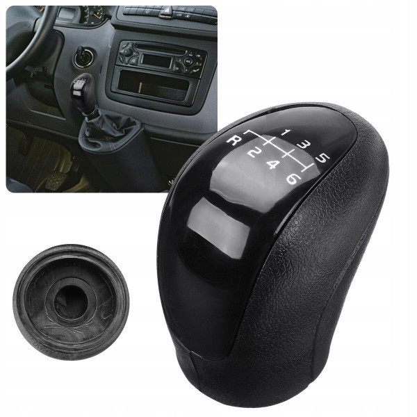 Ручка КПП для Mercedes-Benz W639 VITO 2003-2010 Сірий Швидкість (FXBZ-17/6)