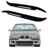 Реснички фар для BMW E39 1996-2002 2 шт Voron Glass
