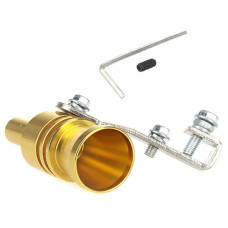 Насадка Глушителя Свисток TURBO SOUND Size-M Золотая 1 шт