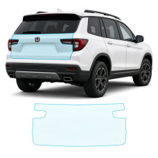 Антигравийная защитная бронепленка по лекалам для Honda Passport III facelift 2022- зона крышки багажника