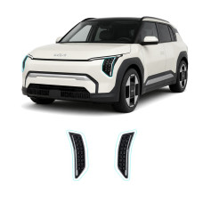 Антигравійна захисна бронеплівка за лекалами для Kia EV3 I 2024- оптика (фари та ПТФ)