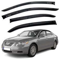 Дефлектори вікон вітрові для Toyota Camry (XV40) 2006-2011 Скотч 3M Voron Glass