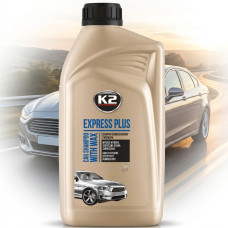 Автошампунь з воском K2 Express Plus Концентрат 1:100 1 л (K141)