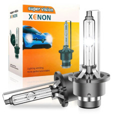 Ксенонова лампа Xenon D2S 4300K ​​35W Super Vision 2 шт (Цоколь Метал)